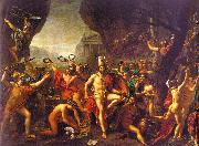 Jacques-Louis  David Leonidas at Thermopylae china oil painting reproduction